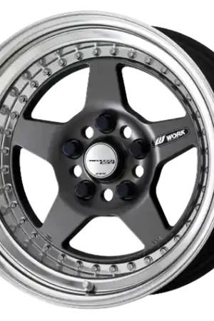 Instant Buy Work Meister Cr01 5x120 15x8.5+4 T Disk Matte Gunmetal