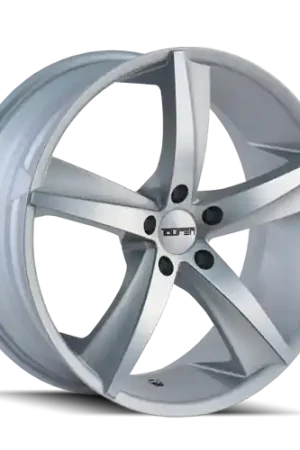 Authentic TOUREN TR72 3272 5x120 18x8 +20 GLOSS SILVER MACHINED