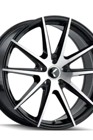 Kraze Turismo 193 5x115 17x8+38 Black W/Machined Face Price Drop