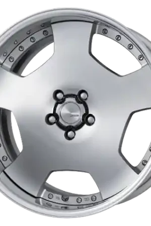 Modern Work Lanvec Ld1 5x100 19x12.5+0 O Disk Machine Silver Polish