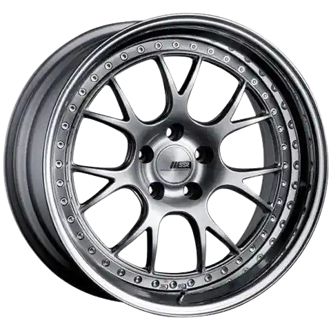 Next Day Delivery SSR Professor MS3 5x120.65 19X8.5+10 MD Disk Titan Silver