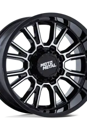 Today Only Moto Metal MO810 LEGACY 5X127/5X139.7 20X10 -18 GLOSS BLACK MACHINED