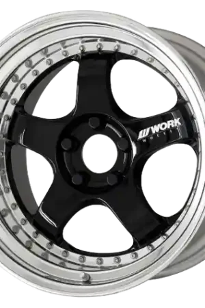 Work Meister S1 3P 5x120 19x9+17 O Disk Black Weekend Sale