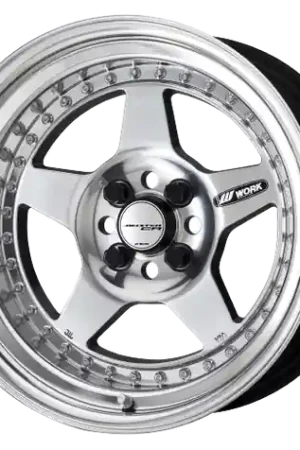 Work Meister Cr01 5x120 16x9.5+16 A Disk Bright Buff Finish Budget