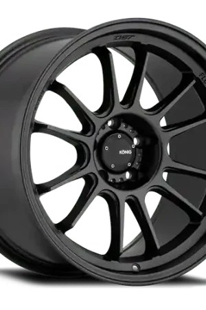 Konig Hypergram 5x114.3 18x11+15 Matte Black Special Offer