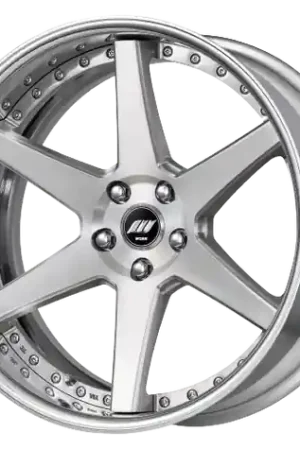 Budget Work Zeast Black Label Bst1 5x120.65 19x9.5+45 R Disk Brush Silver Clear