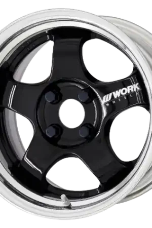 Crafted Work Meister S1 2P 5x114.3 15x8+45 R Disk Black