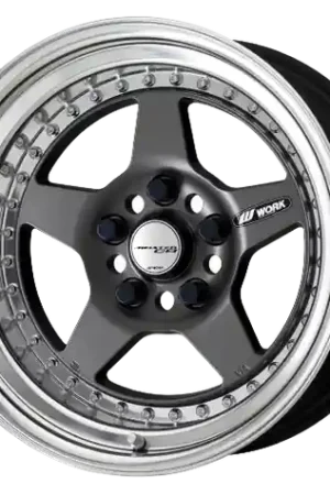 Bargain Work Meister Cr01 5x112 16x8+-18 O Disk Matte Gunmetal