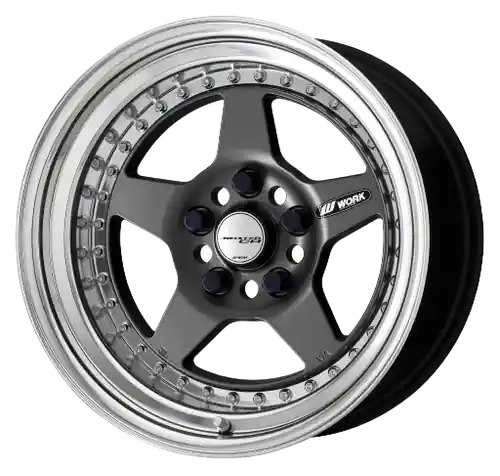 Bargain Work Meister Cr01 5x112 16x8+-18 O Disk Matte Gunmetal