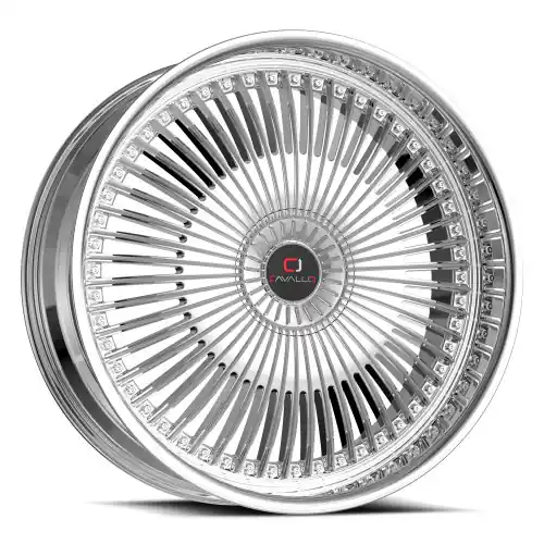 Cavallo CLV-41 5x112/5x114.3 20x8.5 +35 Nano Chrome Flash Sale