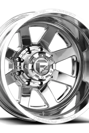Fuel Mono DE09 FF09D 8X200 24X8.25 -225 POLISHED Direct From Manufacturer