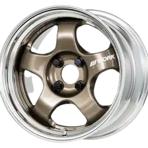 Work Meister S1 2P 5x112 15x10+45 R Disk Titanium Gold Budget