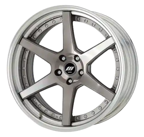 Bulk Order Work Zeast St1 5x108 19x9.5+12 R Disk Transparent Grey Polish
