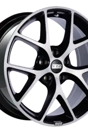 Authentic BBS SR 5x100 17x7.5+48 Volcano Grey w/ Diamond Cut