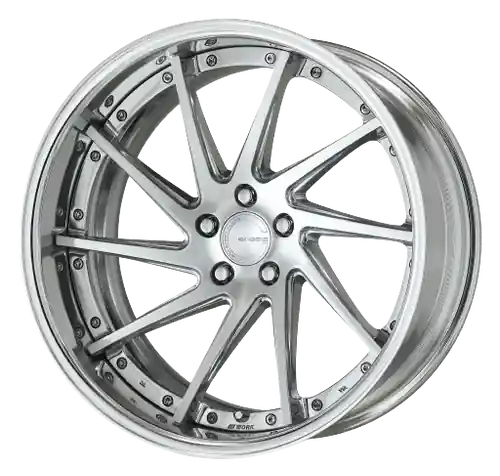 Same Day Shipping Work Gnosis Cvs 5x112 20x9.5+22 W Disk Composite Buffed And Brushed