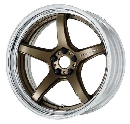 Work T5R 2P 5x100 18x12.5 +45 Matte Bronze High Quality