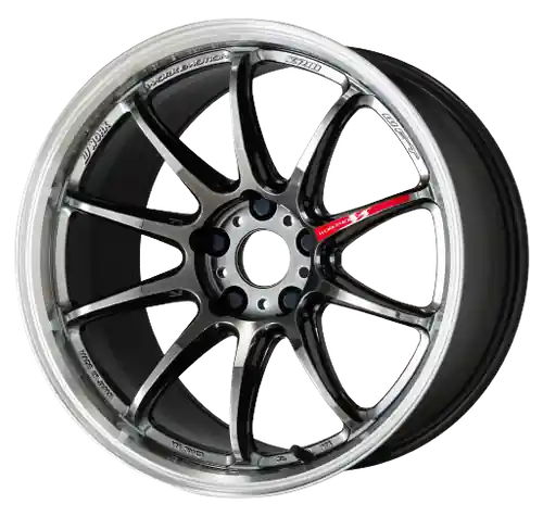 Work Emotion Zr10 5x120 18x9.5 +22 Glim Black Diamond Rim cut High Quality