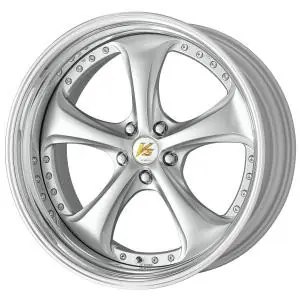 Work Wheels VS-KF 5x112 20x11+8 Light Grey Silver O Disk STEP RIM Direct From Factory