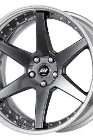New Release Work Zeast Black Label Bst1 5x115 20x8.5+22 S Disk Brilliant Silver Black