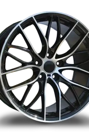 REPLICA WHEELS R6706 5x120 19x8.5+35 BLACK / MACHINED Original