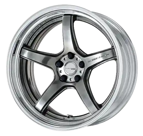Work T5R 2P 5x115 20x11.5 +0 GT SILVER Direct From Manufacturer