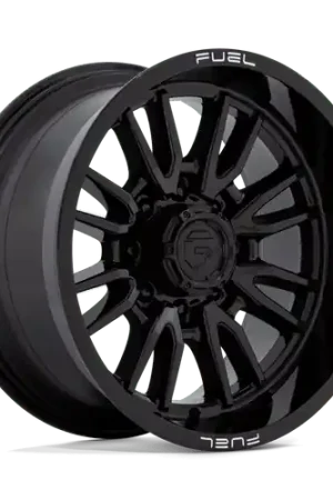 Fuel 1PC D760 CLASH 8X170 20X10 -18 GLOSS BLACK Affordable