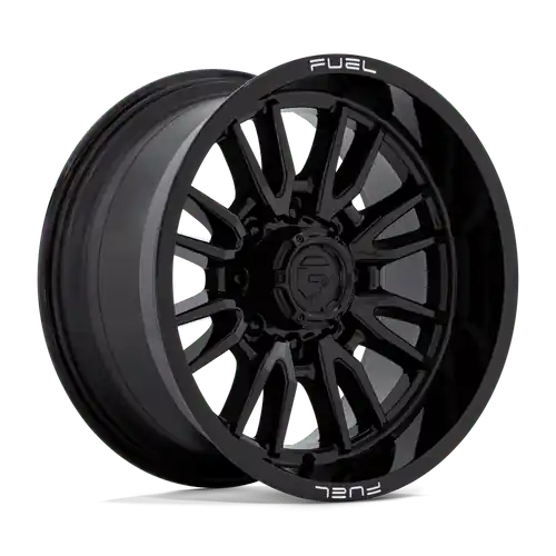 Fuel 1PC D760 CLASH 8X170 20X10 -18 GLOSS BLACK Affordable