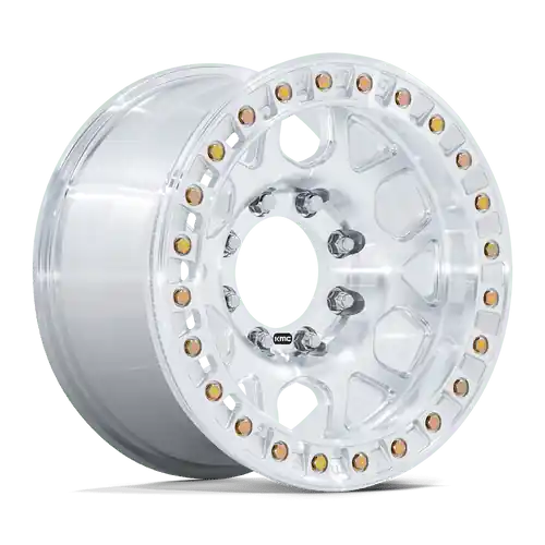 Deal KMC KM450 MESA FORGED SLOTTED BEADLOCK BLANK 17X9 +0 RAW MACHINED