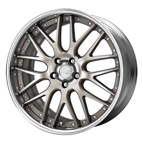 Work Lanvec Lm1 5x114.3 20x12+12 O Disk Trans Gray Polish One Day Deal