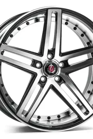 While Supplies Last Axe EX20 5x120 22X10.5+25 BLACK AND POLISHED FACE
