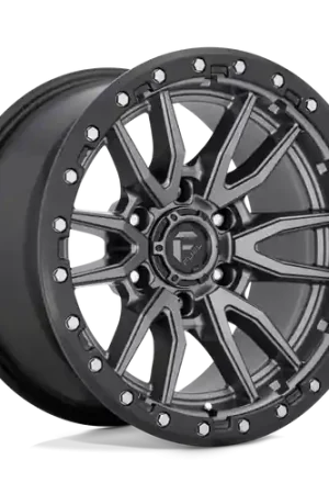 Low Price Fuel 1PC D680 REBEL 5X127 20X10 -18 MATTE GUN METAL BLACK BEAD RING