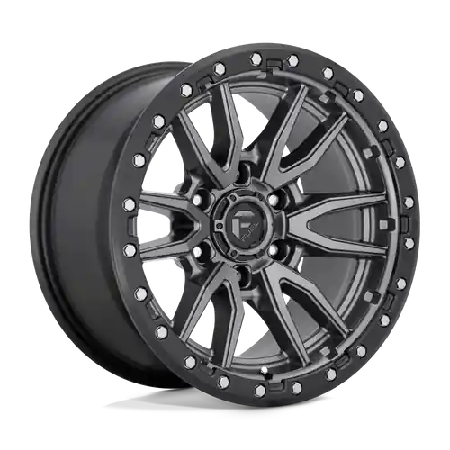 Low Price Fuel 1PC D680 REBEL 5X127 20X10 -18 MATTE GUN METAL BLACK BEAD RING