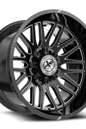 XF Off-Road XF-240 8x165.1/8x170 22x10 -18 Gloss Black & Milled Latest