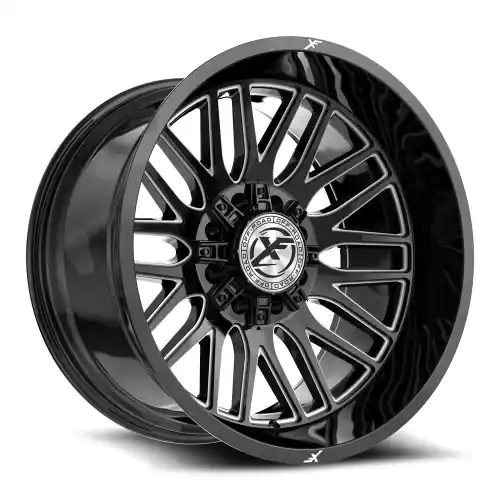 XF Off-Road XF-240 8x165.1/8x170 22x10 -18 Gloss Black & Milled Latest