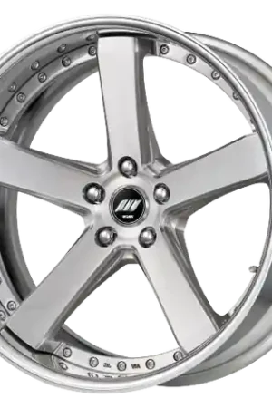 Wholesale Work Zeast Black Label Bst2 5x100 20x9.5+30 S Disk Brush Silver Clear