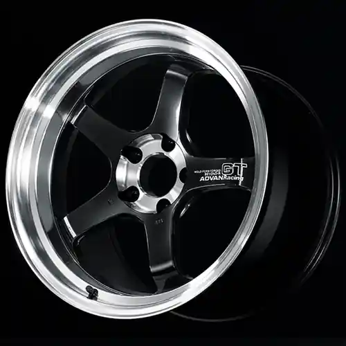 Bargain Advan Racing GT BEYOND-R 5x112 18x8.5 +45 DIAMOND CUT & DARK PLATINUM BLACK