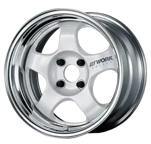 Work Meister S1 2P 5x112 15x9.5+0 O Disk White Holiday Sale