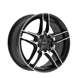 Motiv 434MB Matic 5X112/5x114.3 17x7.5 +40 MACHINED BLACK In Demand