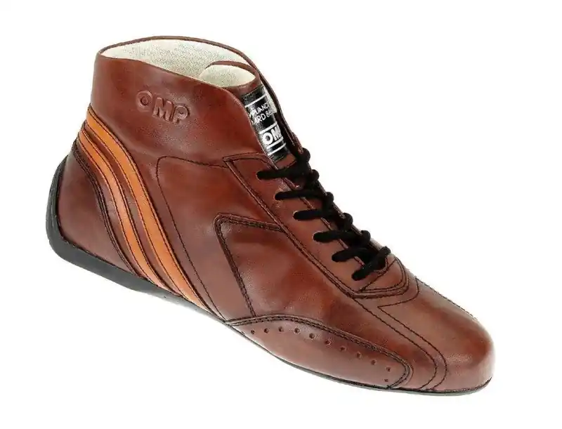 OMP Carrera Low Boots My2021 Brown - Size 38 (Fia 8856-2018) — PMD Premier Motoring Development Mega Sale
