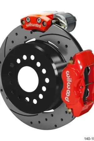 Place Order Wilwood EPB/FDLI Rear Kit 12.19in. Big Ford - SRP, Red — PMD Premier Motoring Development