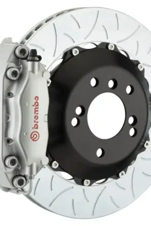 Crafted Brembo 22+ WRX (Excl. EyeSight) Rear GT BBK 4 Piston Cast 345x28 2pc R — PMD Premier Motoring Development