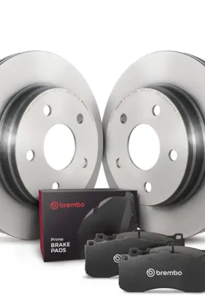 Mega Sale Brembo OE 99-01 Audi A6/98-03 Volkswagen Passat Rear Disc Brake Kit — PMD Premier Motoring Development