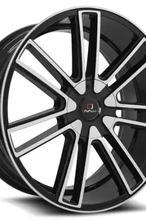 Reduced Price Cavallo CLV-21 5x108/5x114.3 20x8.5 +35 Gloss Black & Machined