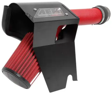 Direct From Factory AEM 2018 Subaru WRX STI 2.5L H4 F/I Cold Air Intake System - Wrinkle Red - 21-836WR