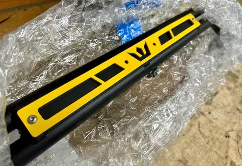 Free Delivery 2-Point Front Strut Brace; Destroyer Grey