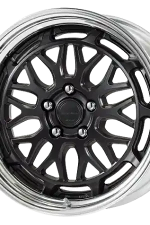 Clearance Work Seeker Mx 5x108 18x10.5+0 A Disk Matte Black