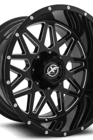 Professional Grade XF Off-Road XF-211 6x135/6x139.7 20x10 -12 Gloss Black & Machined