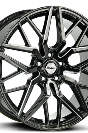 Free Delivery 20" Shift Wheels Spring Gloss Black Milled Rims