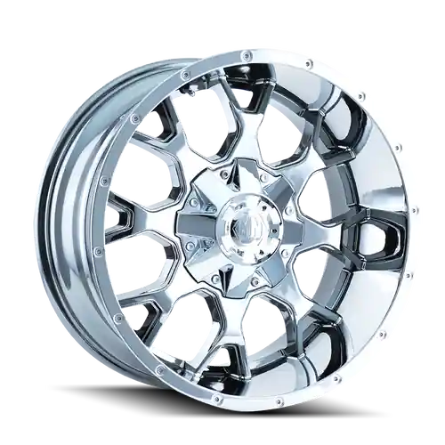 Mayhem Warrior 8015 8x180 20x10-25 Chrome Best Price