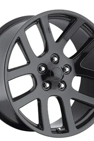 24" Dodge Ram SRT10 Wheels FR 60 Gloss Black OEM Replica Rims Price Drop